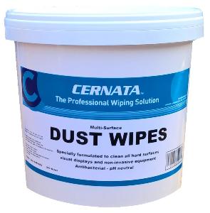 Cernata Multi Surface Clean & Dust Wipes - Bucket of 150 Wipes